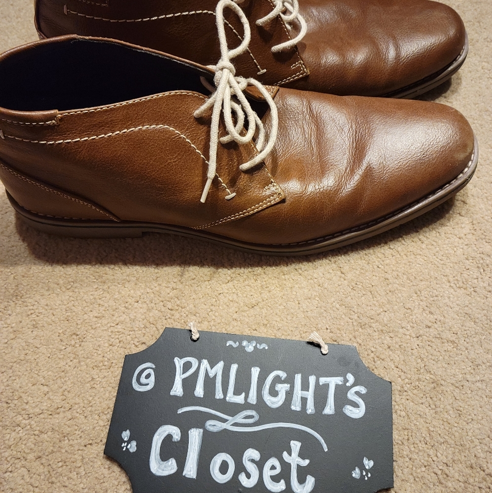 Sonoma Dress Boots 13M Braydon Tan Chukka Brown - Picture 4 of 12